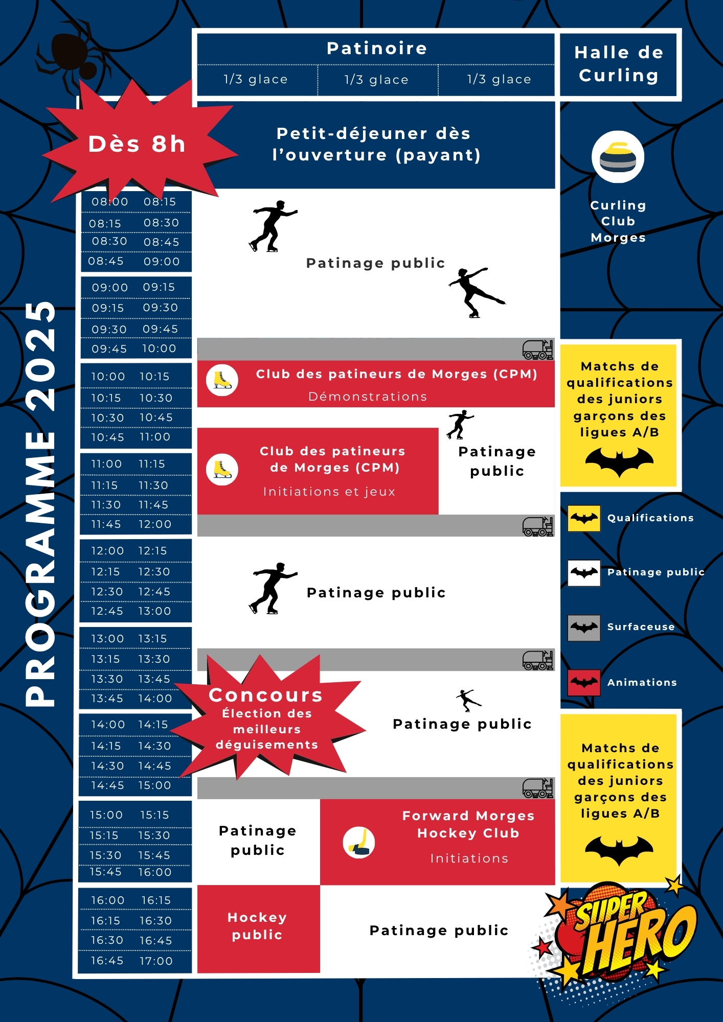 Fête de la glace 2025 - Programme